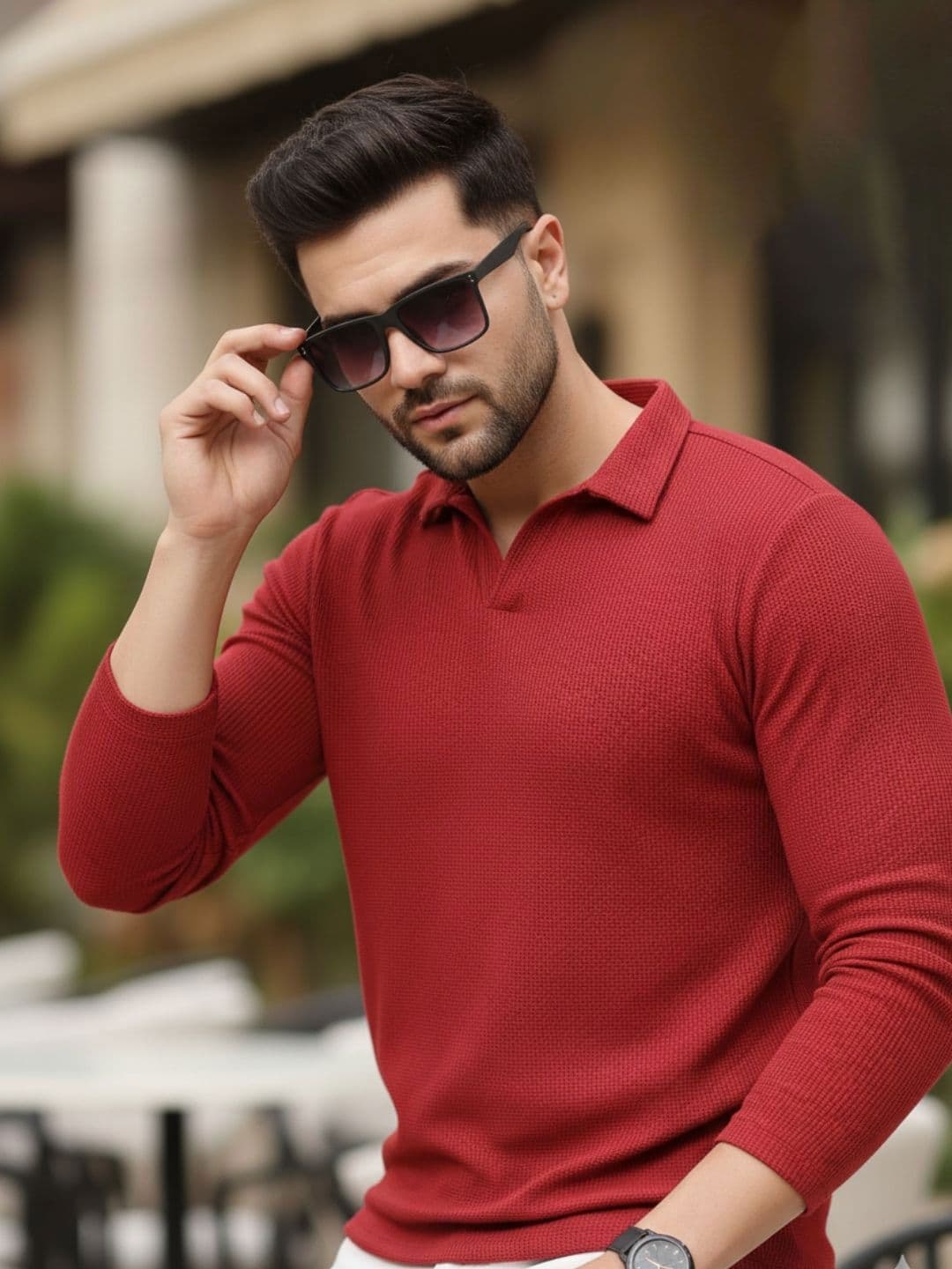 Metronaut Men Polo Collar T-shirt - view 1