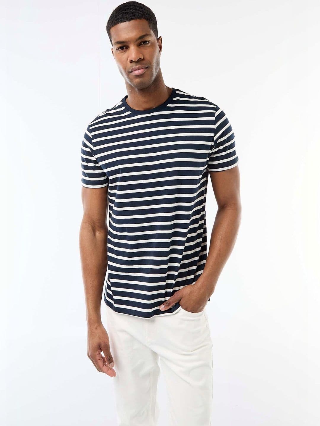 KIABI Men Striped T-shirt - view 1