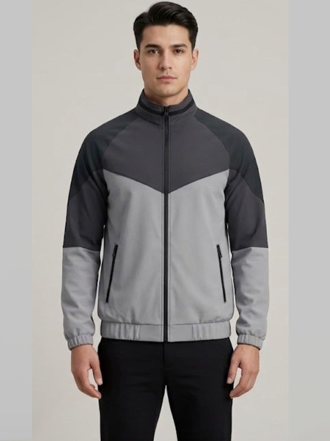 CARABA Men Colourblocked Windcheater Outdoor Sporty Jacket - view 1
