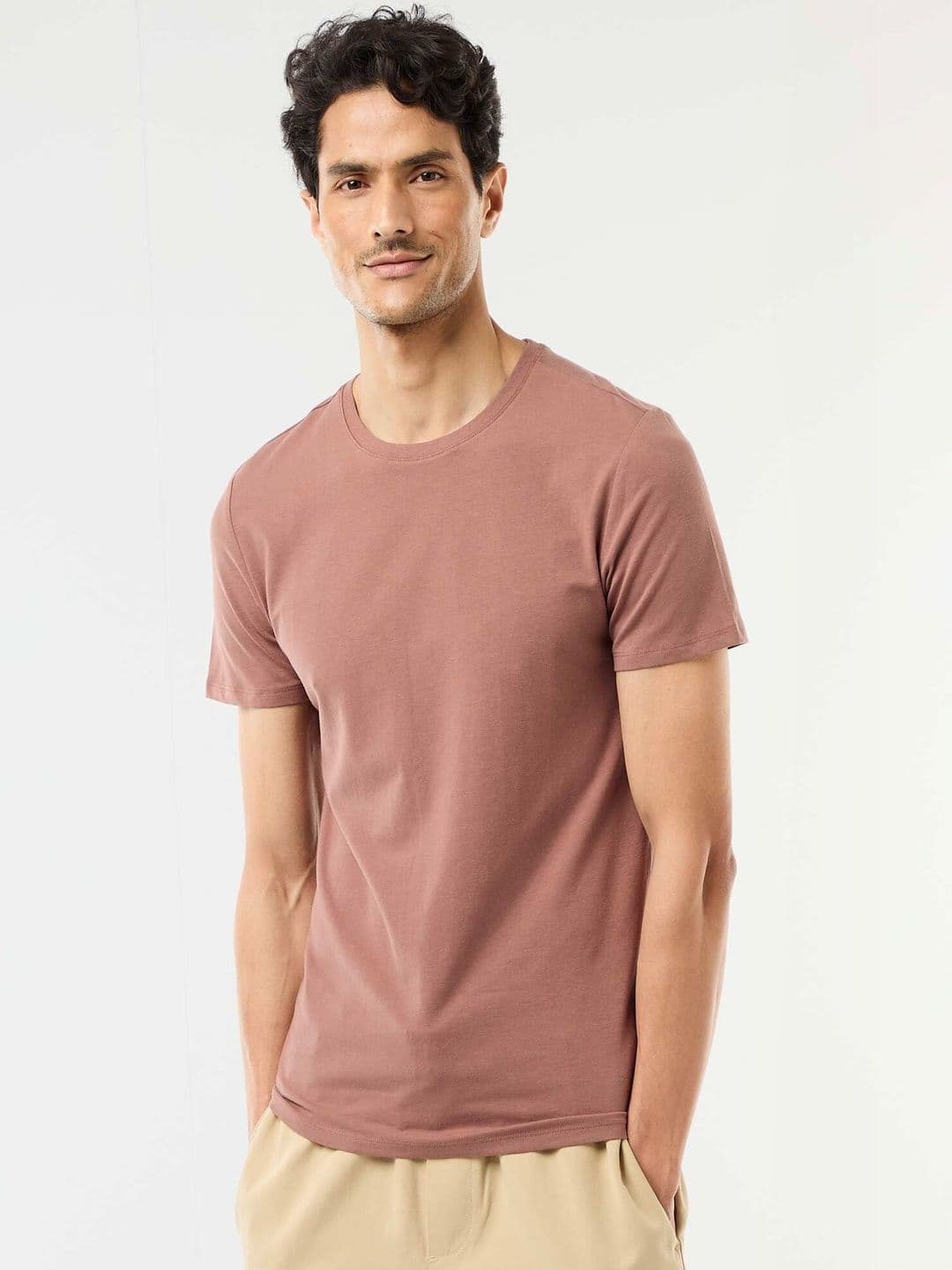 KIABI Men Slim Fit T-shirt - view 1
