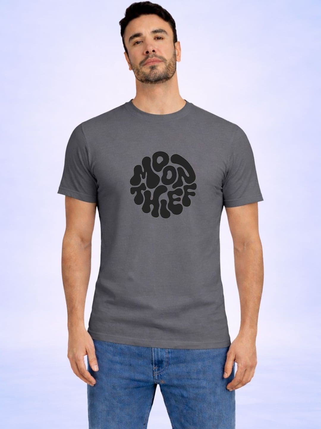 HERE&NOW Men Typography Printed T-shirt - view 1