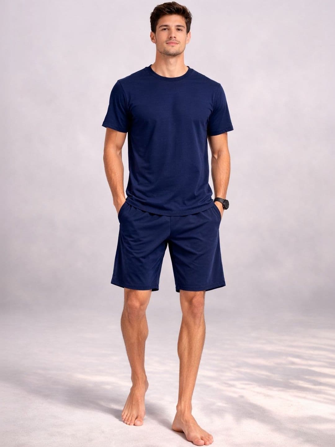 Raxedo Round Neck Short Sleeves Swim Set - view 1