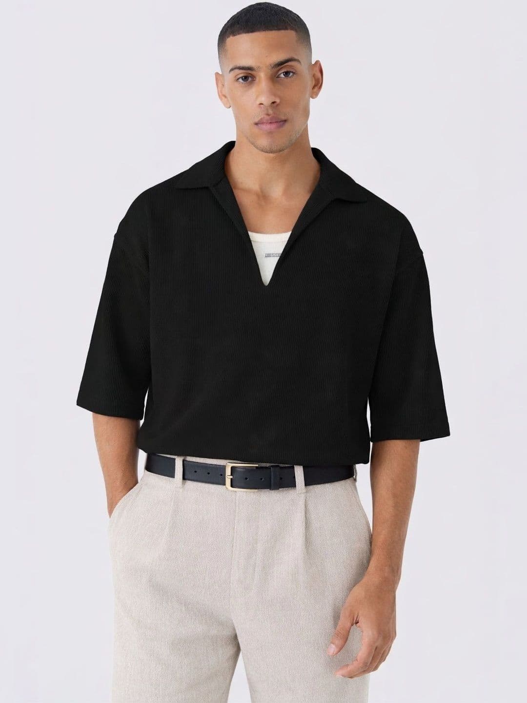 WANQUILA Men Polo Collar T-shirt - view 1