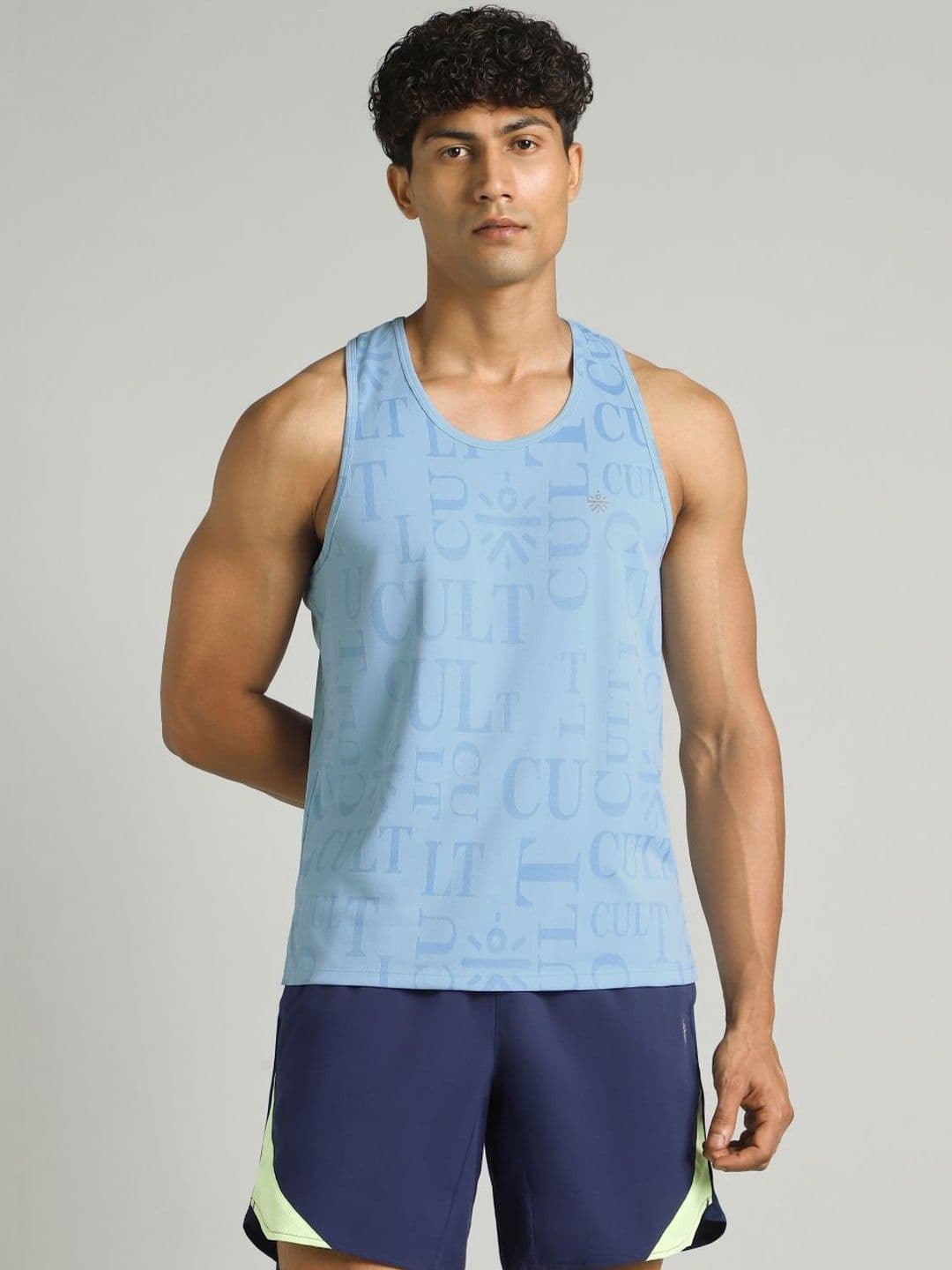 CULT Men's Blue CULT ZERO Running Tank - view 1