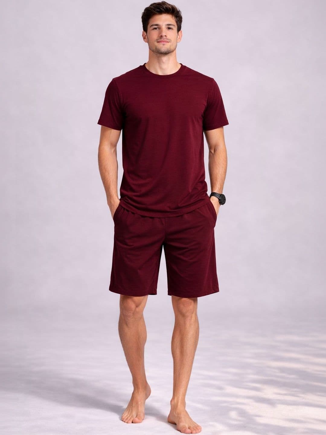 Raxedo Round Neck Short Sleeves Swim Set - view 1