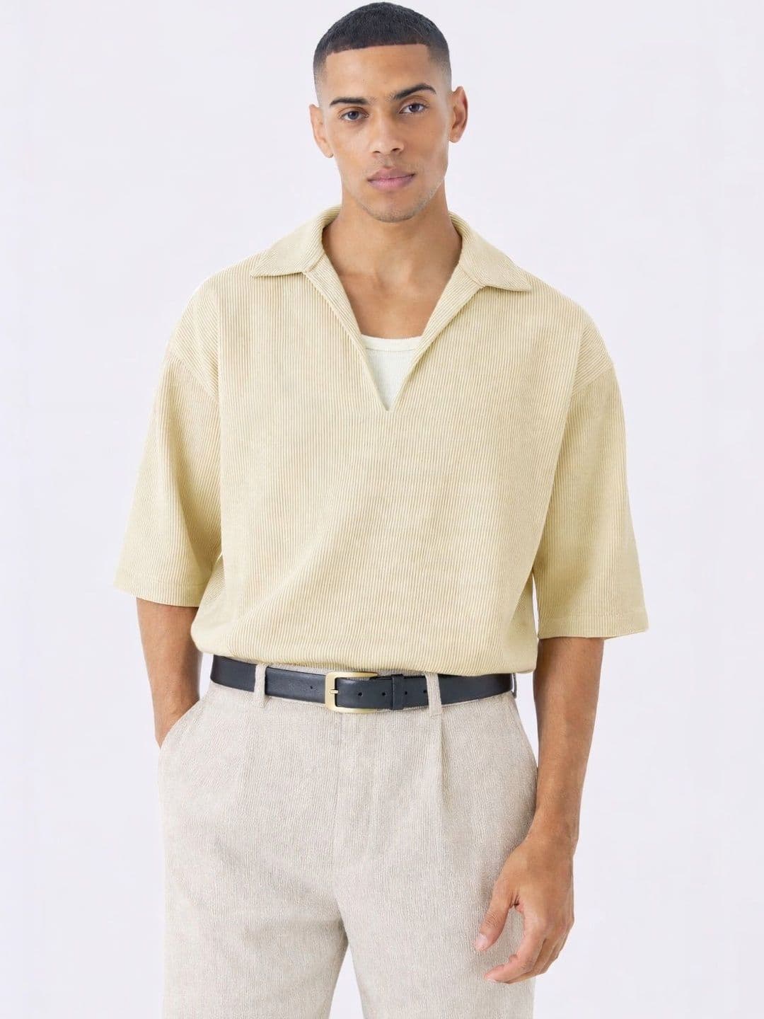 WANQUILA Men Polo Collar T-shirt - view 1