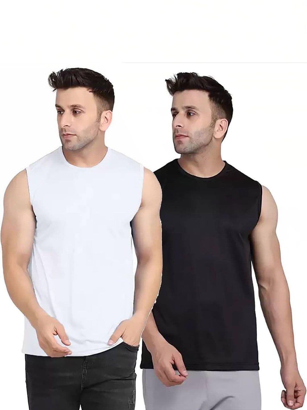 KASHMIRI QUEEN Pack of 2 Gym Vest - view 1