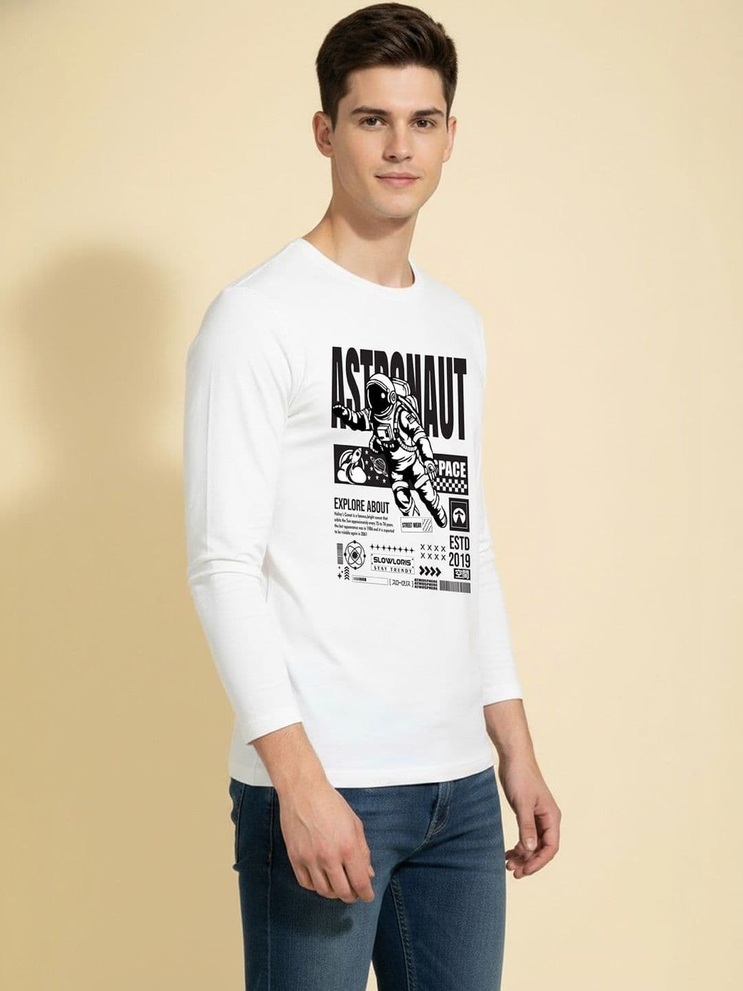 TEEFOX Men Typography Printed T-shirt - view 1