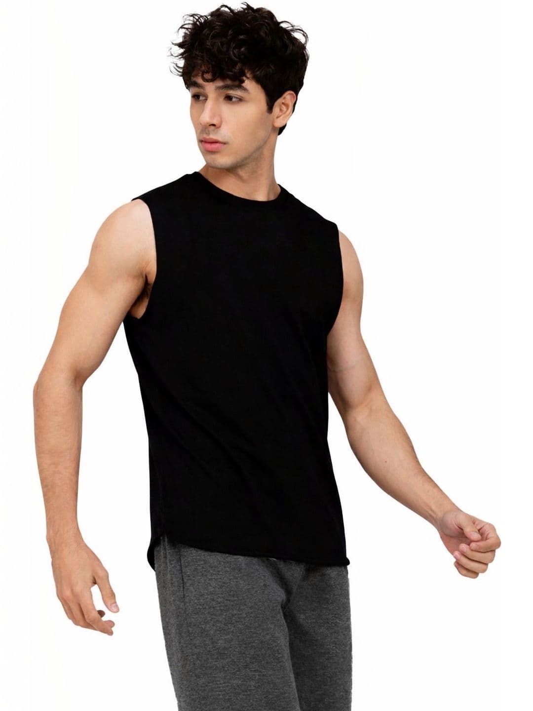 KASHMIRI QUEEN Gym Vest - view 1