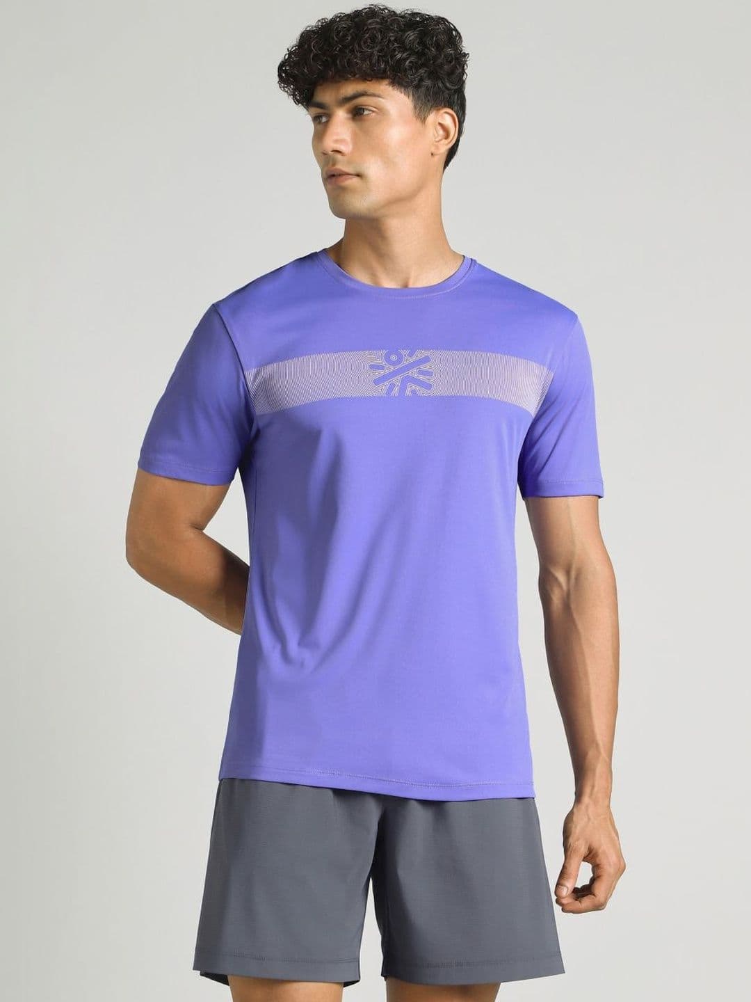 CULT Men's Blue Power Move Training T-shirt - view 1
