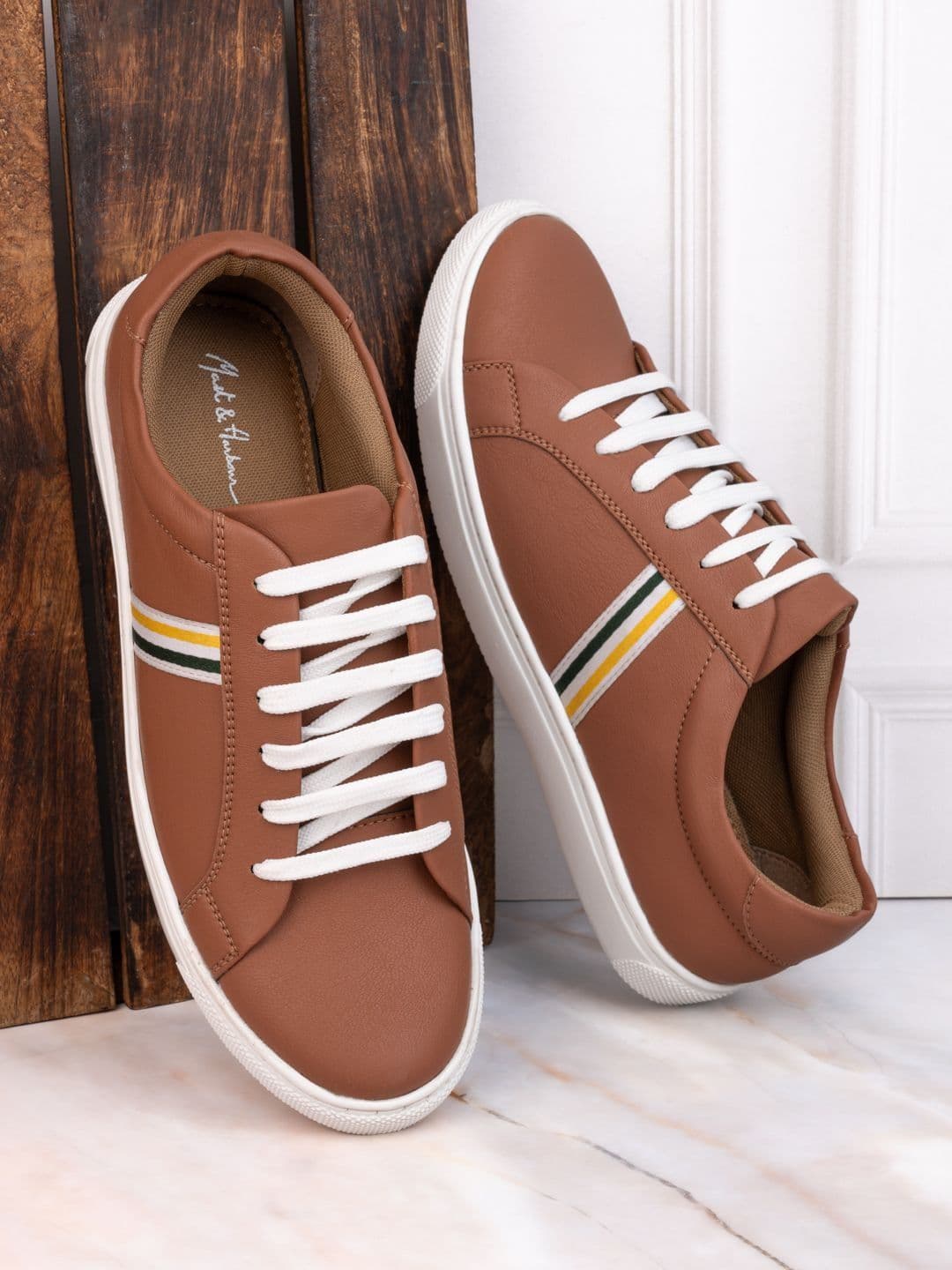 Mast & Harbour Men Colourblocked Sneakers - view 1