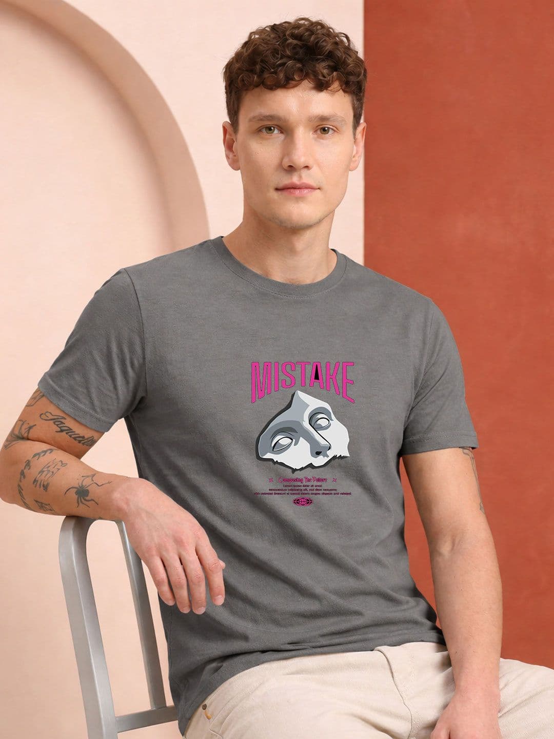 HERE&NOW Men Printed T-shirt - view 1