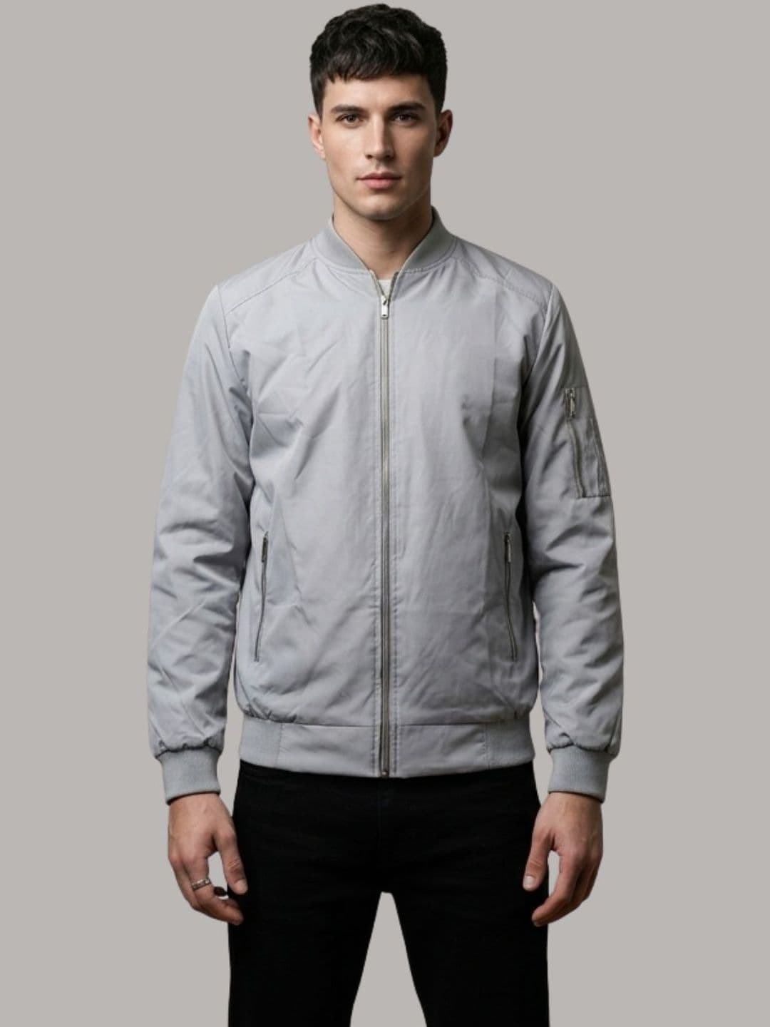 MIA FASHION Men Lightweight Bomber Jacket - view 1