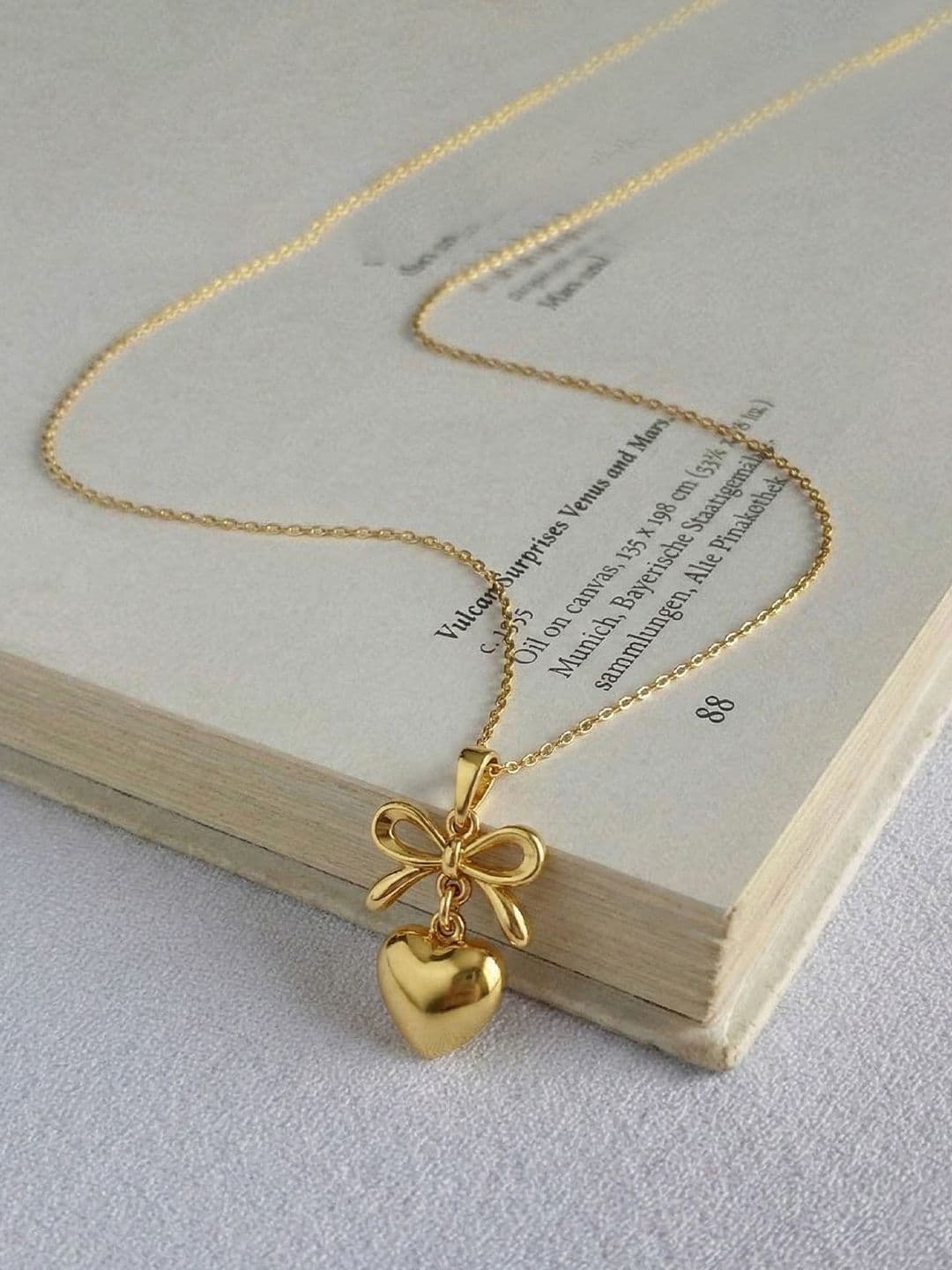 KISNA DIAMOND AND GOLD JEWELLERY 14Kt Gold LoveKnot Pendant - 1.15g - view 1