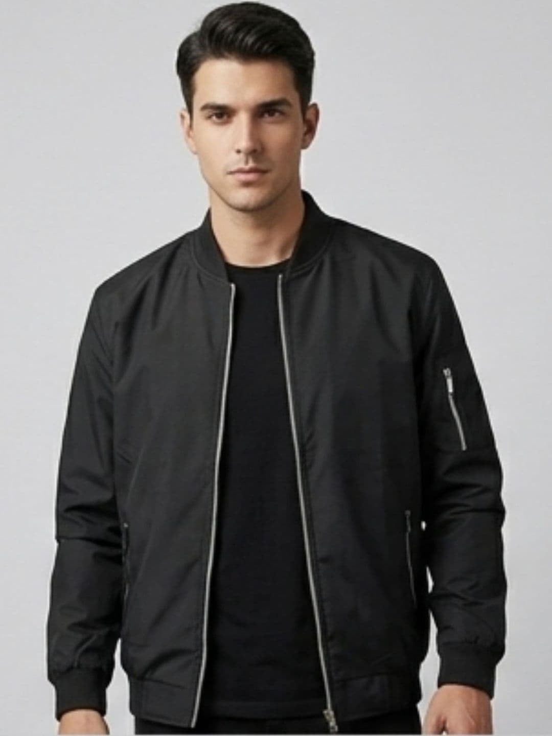 MIA FASHION Men Lightweight Outdoor Bomber Jacket - view 1