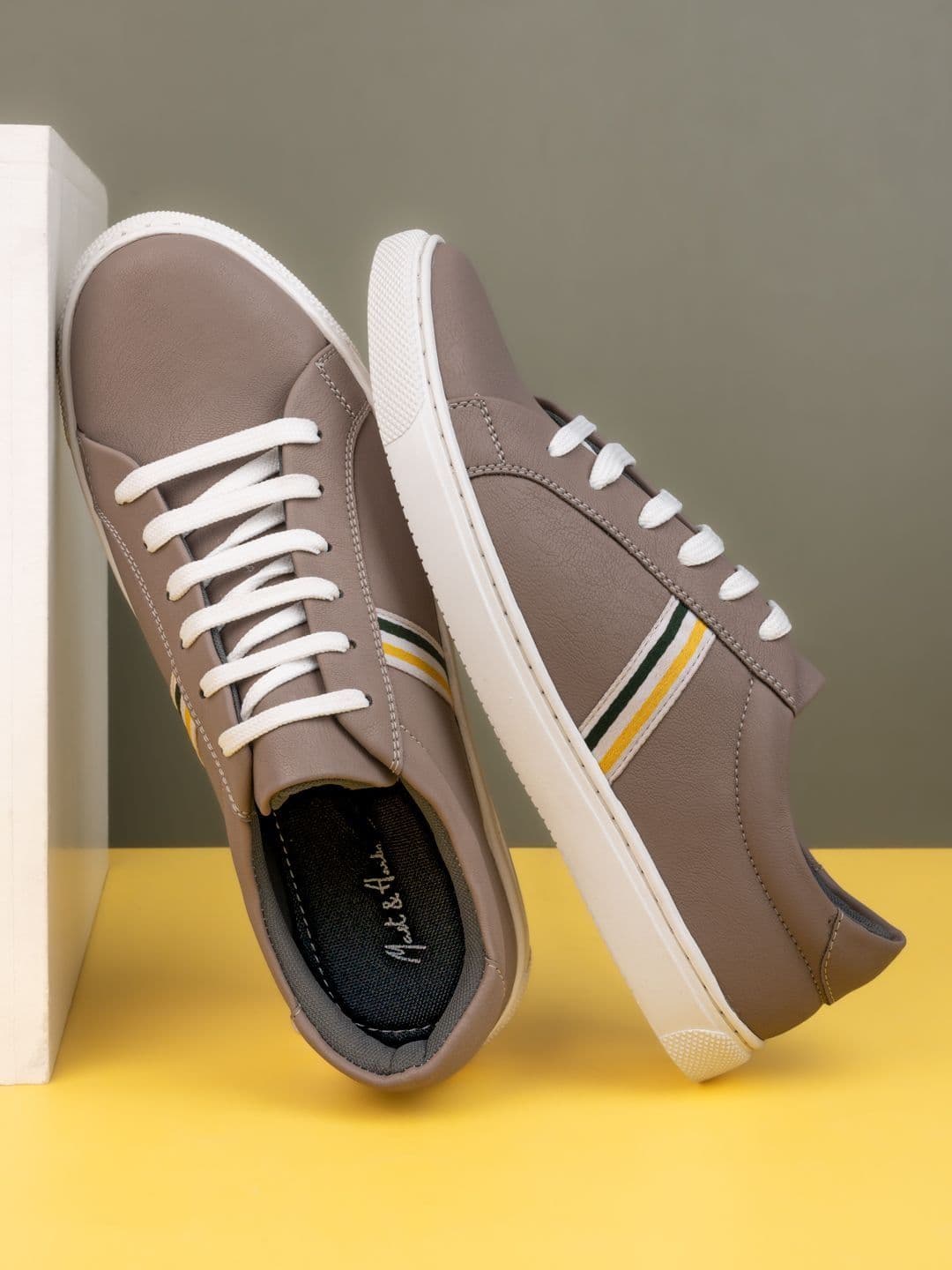 Mast & Harbour Men Colourblocked Sneakers - view 1