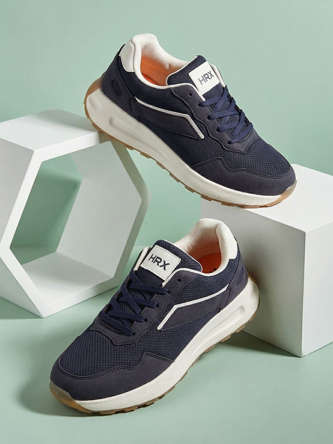 HRX by Hrithik Roshan Men Textured Sneakers - view 1