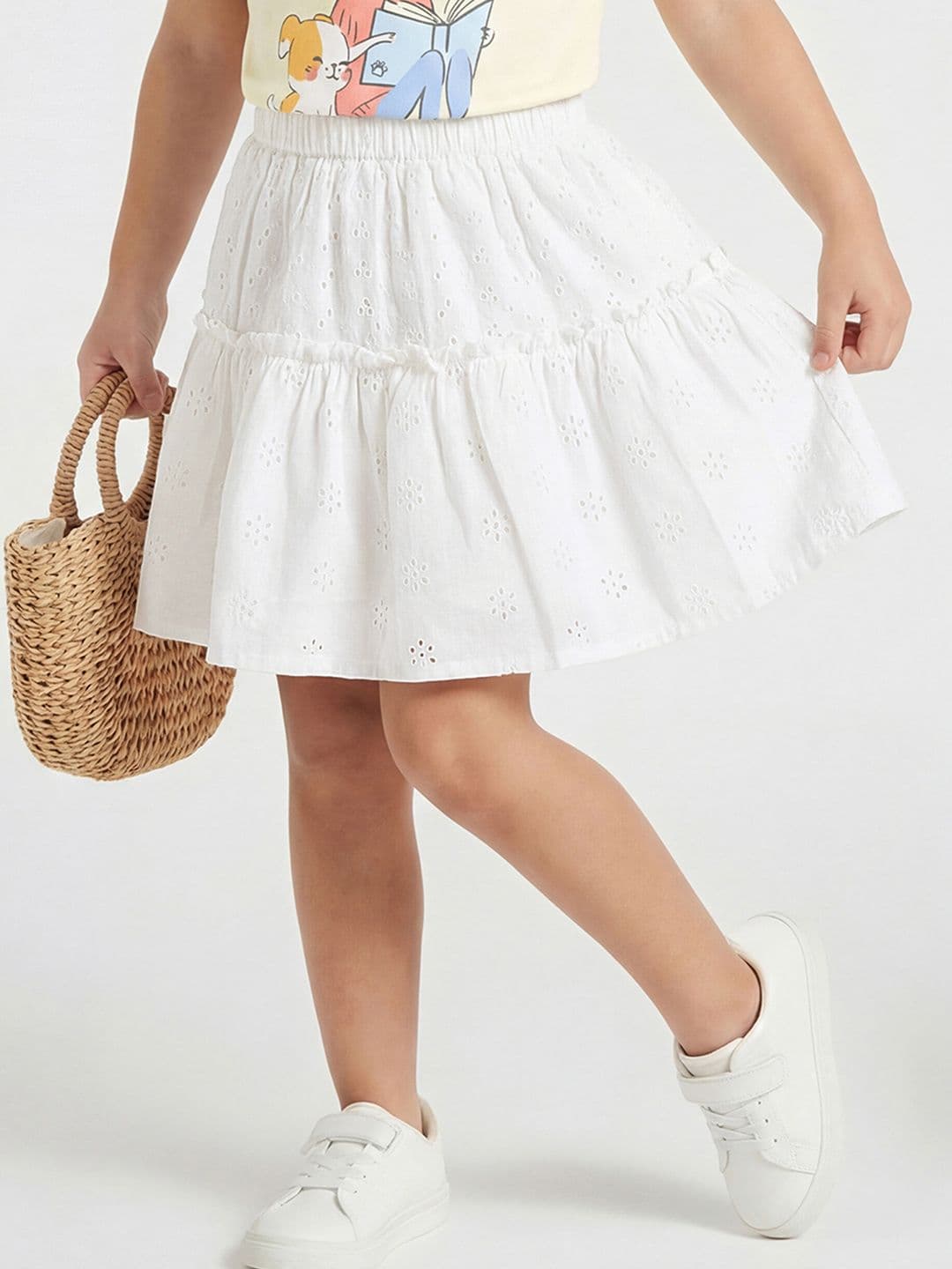 max Girls Pure Cotton Blend Skirts - view 1