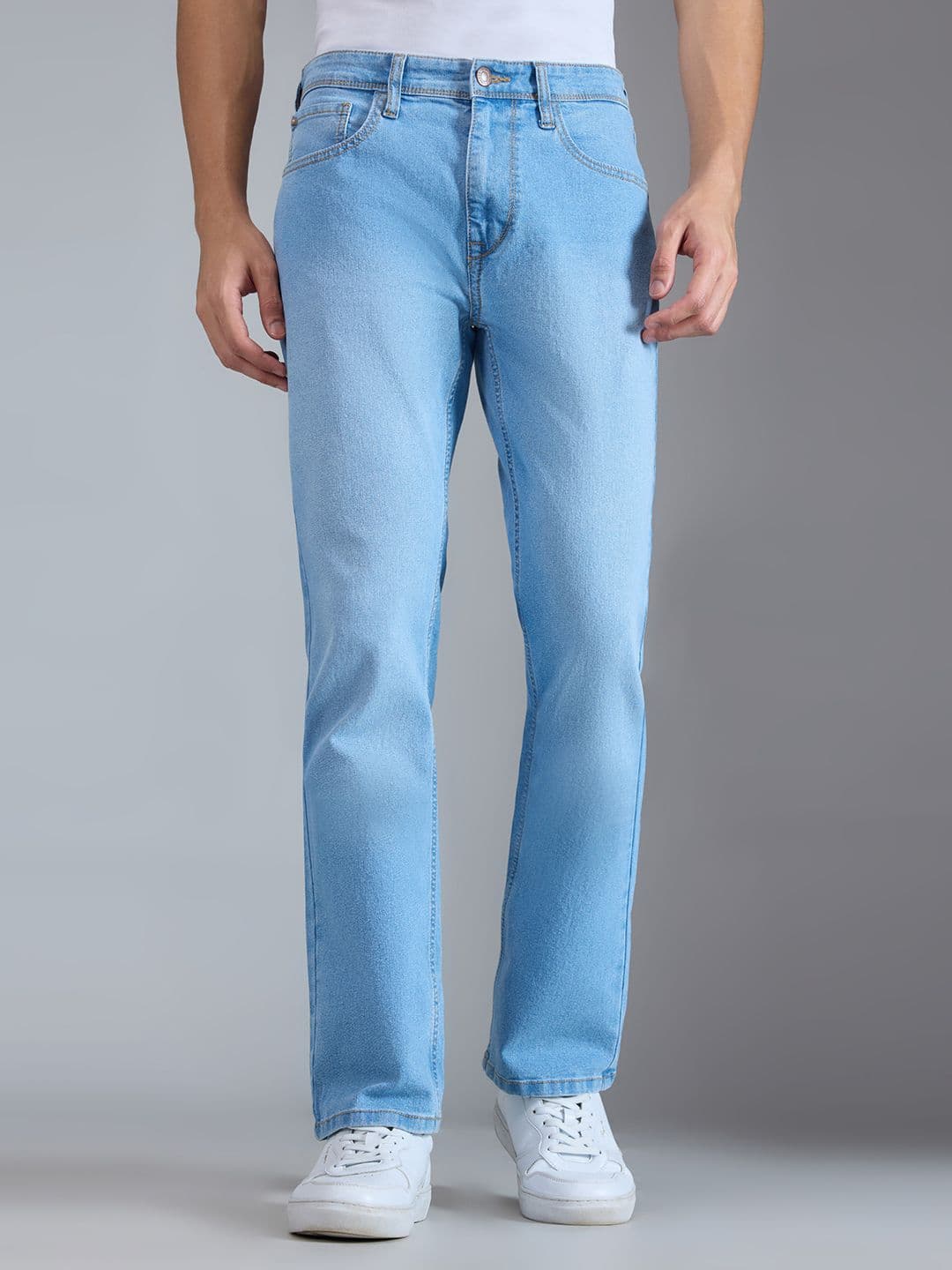 Pepe Jeans Men Holborne Straight Fit Mid-Rise Stretchable Jeans - view 1