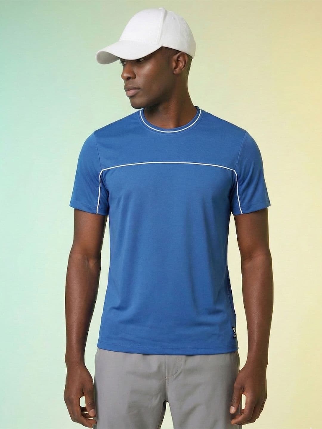 HRX by Hrithik Roshan Round Neck Casual T-shirt - view 1