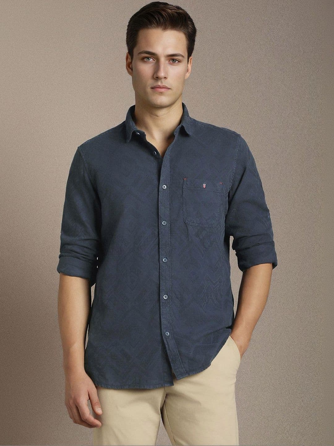 Louis Philippe Jeans Men Slim Fit Casual Shirt - view 1