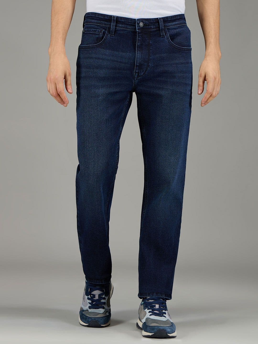 Pepe Jeans Men Holborne Straight Fit Mid-Rise Stretchable Jeans - view 1