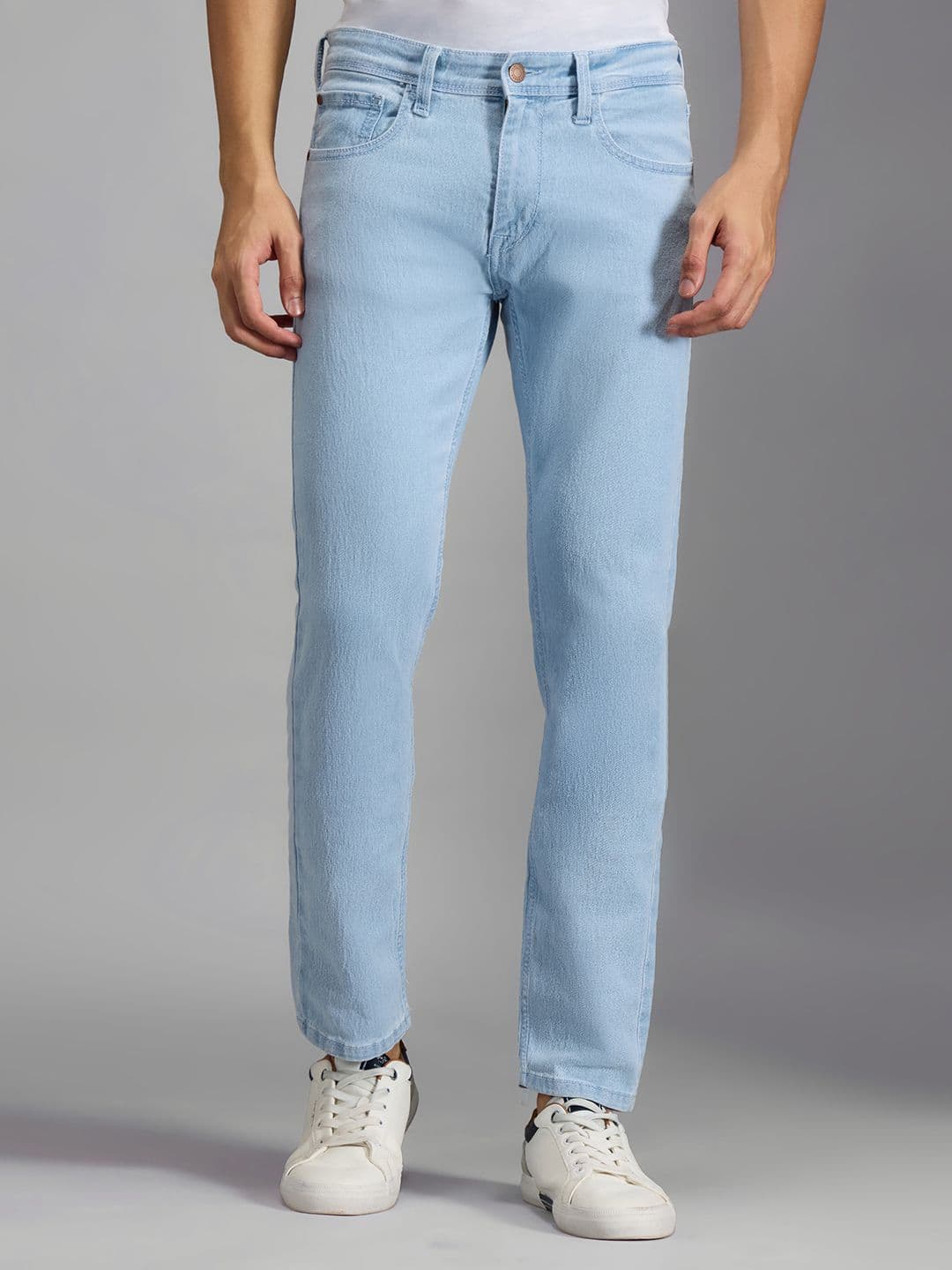 Pepe Jeans Men Vapour Slim Fit Mid-Rise Stretchable Jeans - view 1