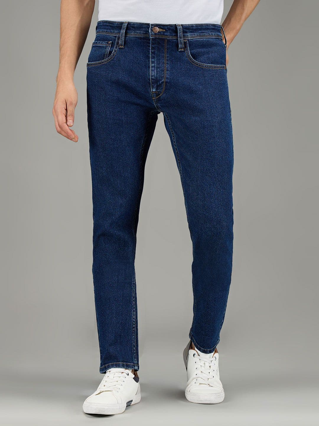 Pepe Jeans Men Vapour Slim Fit Mid-Rise Stretchable Jeans - view 1
