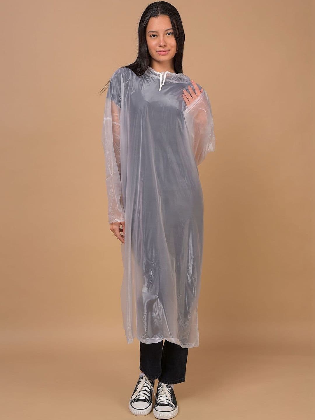 Dollar Hooded Rain Jacket - view 1