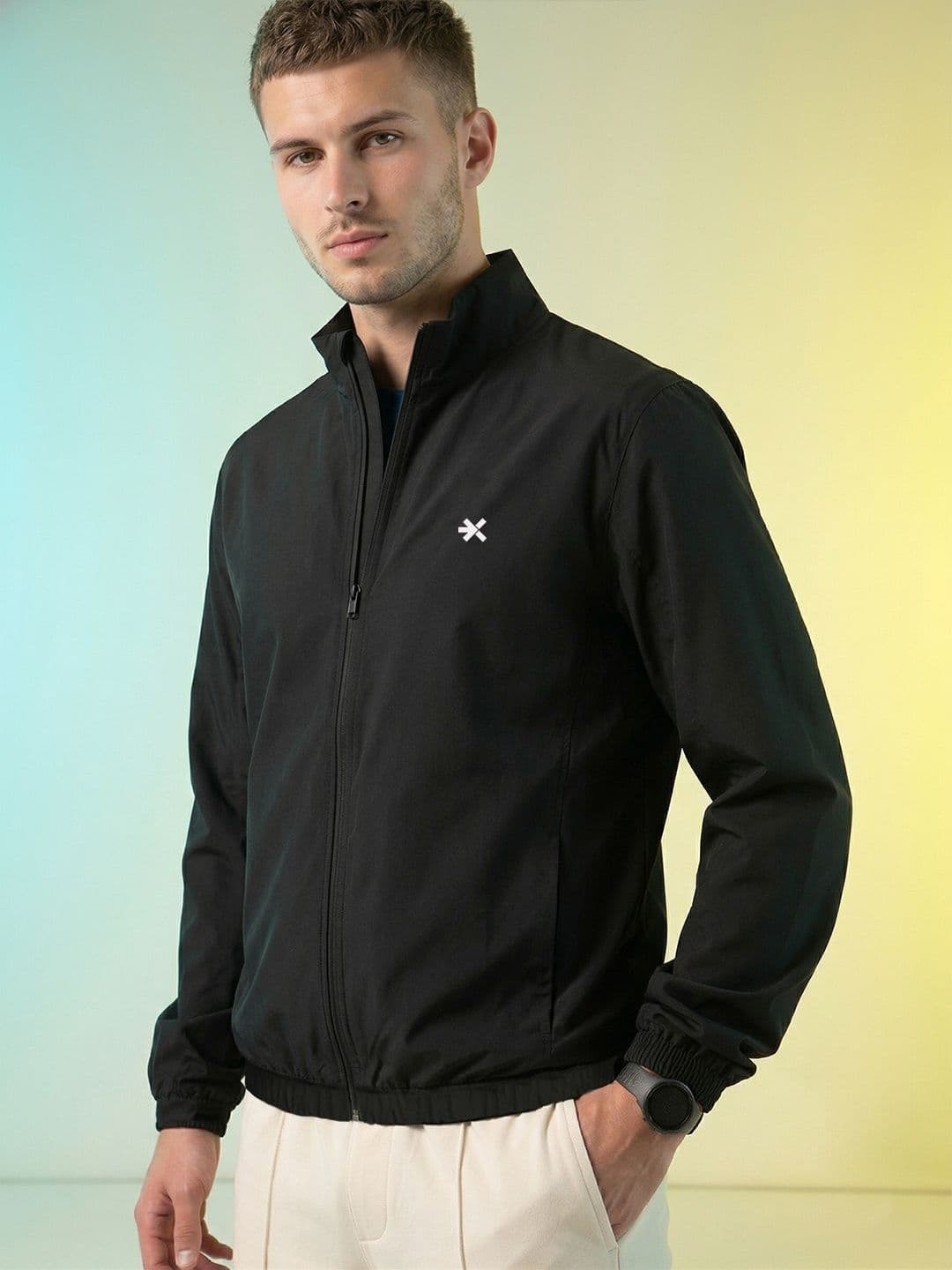 HRX by Hrithik Roshan Lightweight Training Or Gym Sporty Jacket - view 1