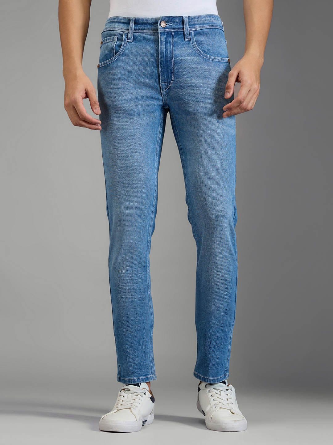 Pepe Jeans Men Vapour Slim Fit Mid-Rise Light Fade Stretchable Jeans - view 1