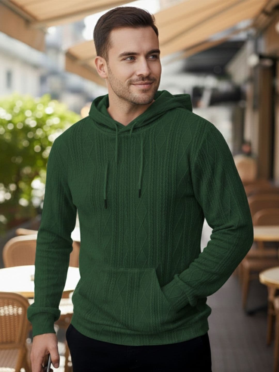 SZN Men Hooded Sweatshirt - view 1