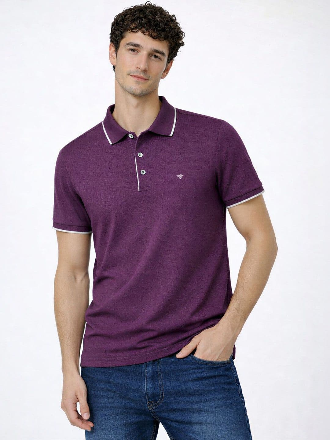 Status Quo Men Polo Collar T-shirt - view 1