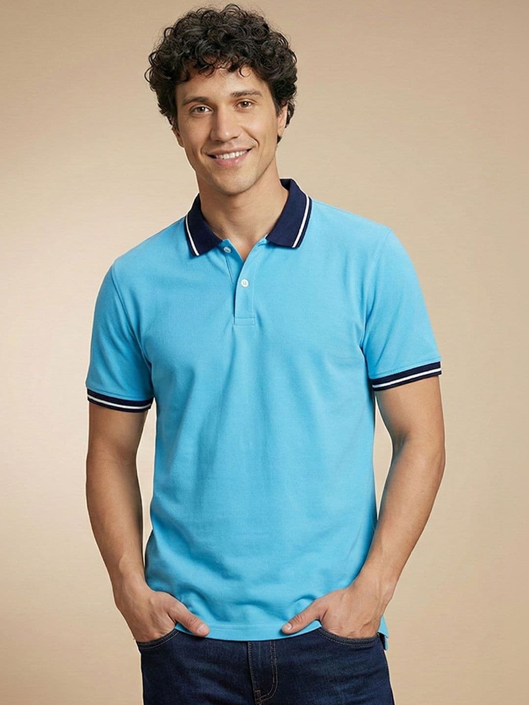 OPERATIVE Men Polo Collar T-shirt - view 1