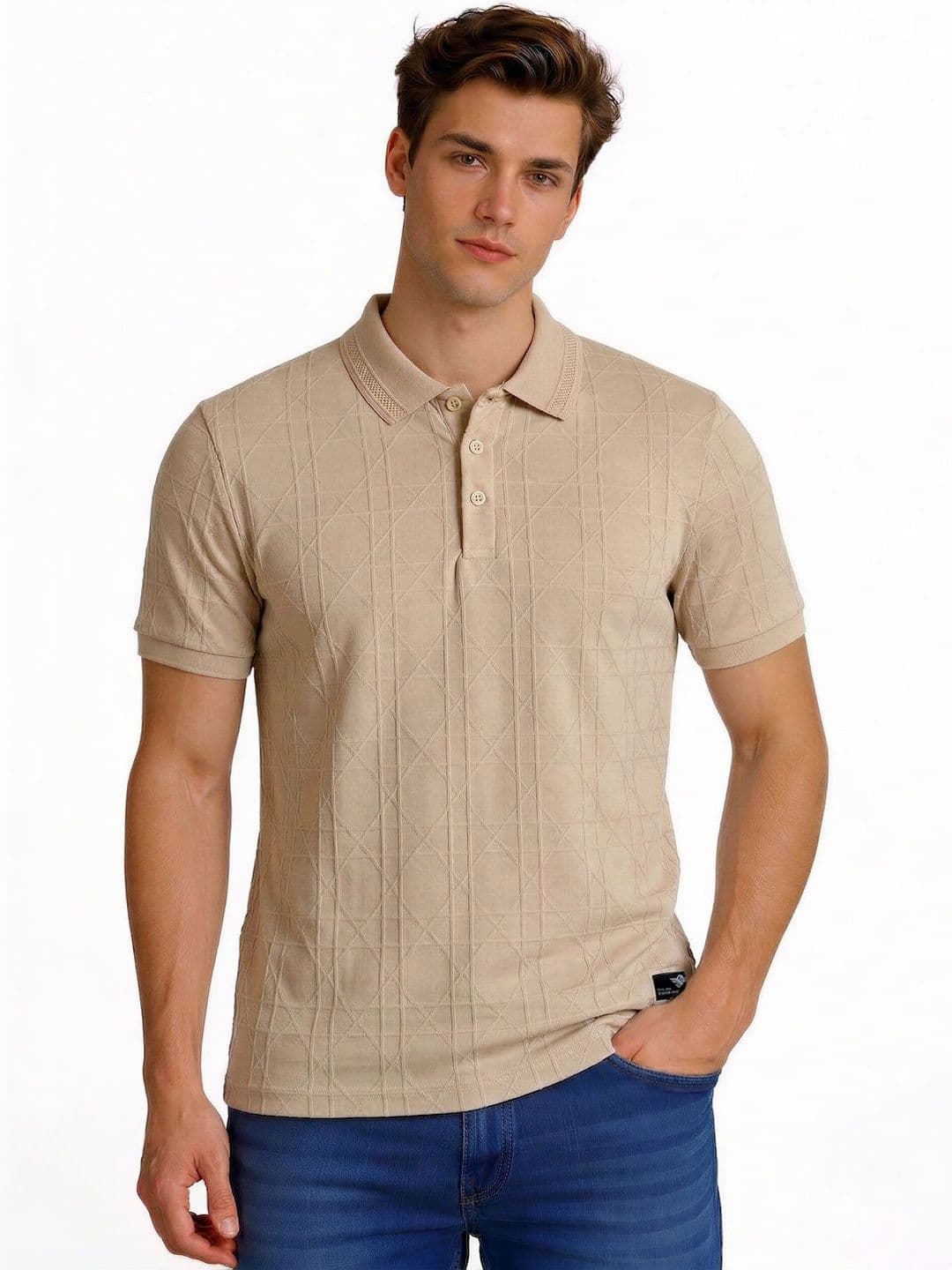 Status Quo Men Polo Collar T-shirt - view 1