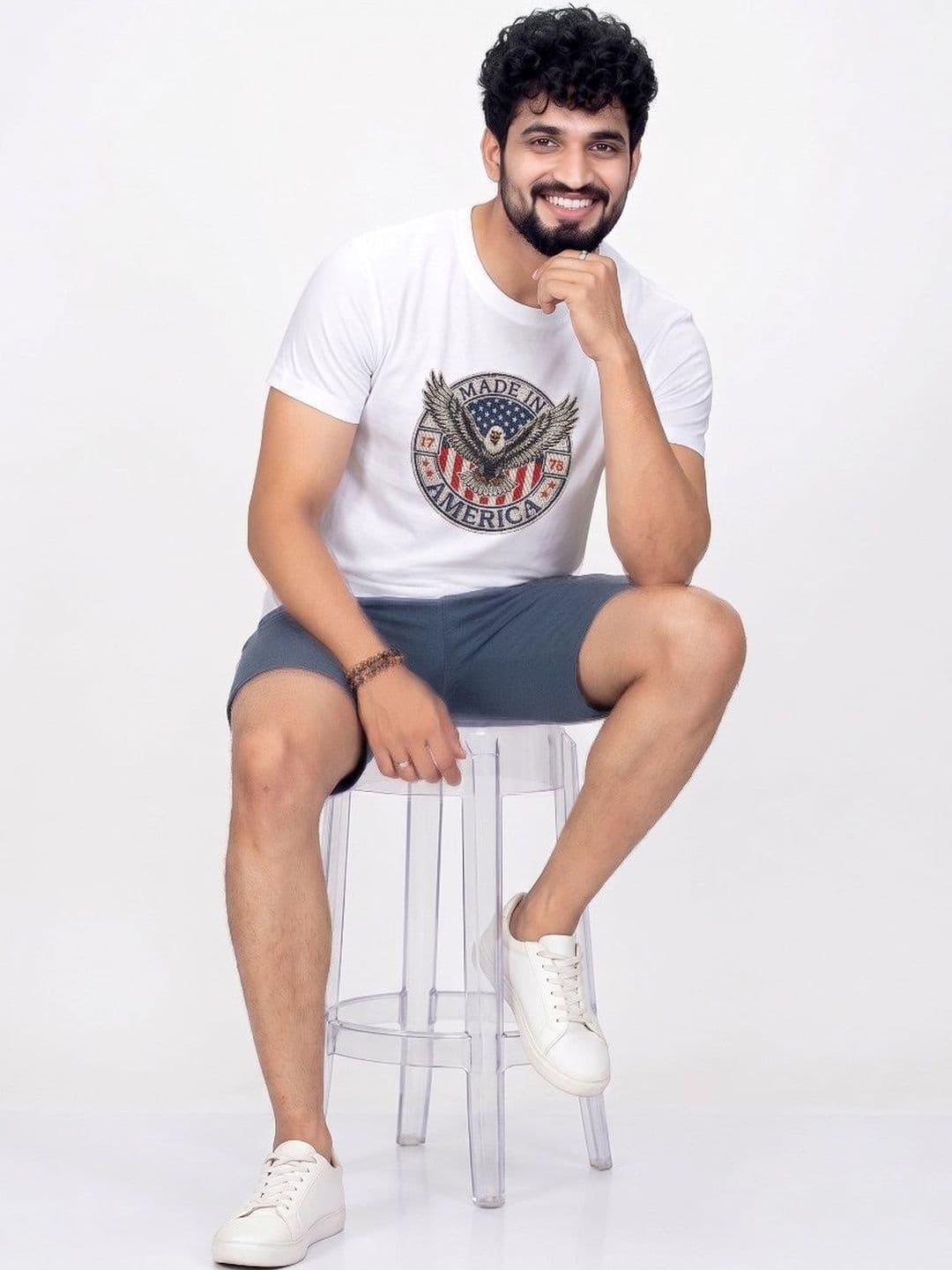 Divra Clothing Men Printed T-shirt - view 1