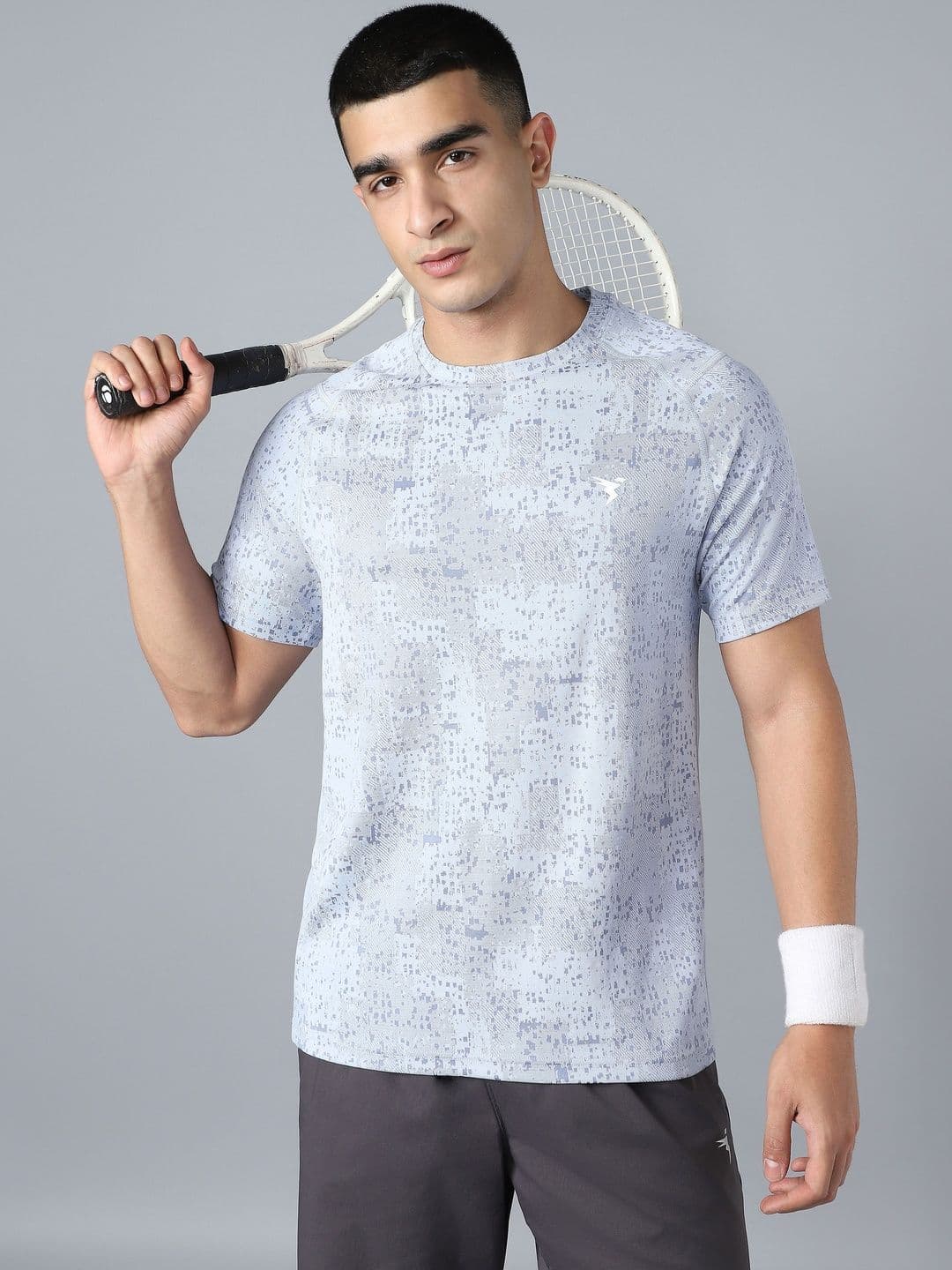 Technosport Men Printed Slim Fit T-shirt - view 1