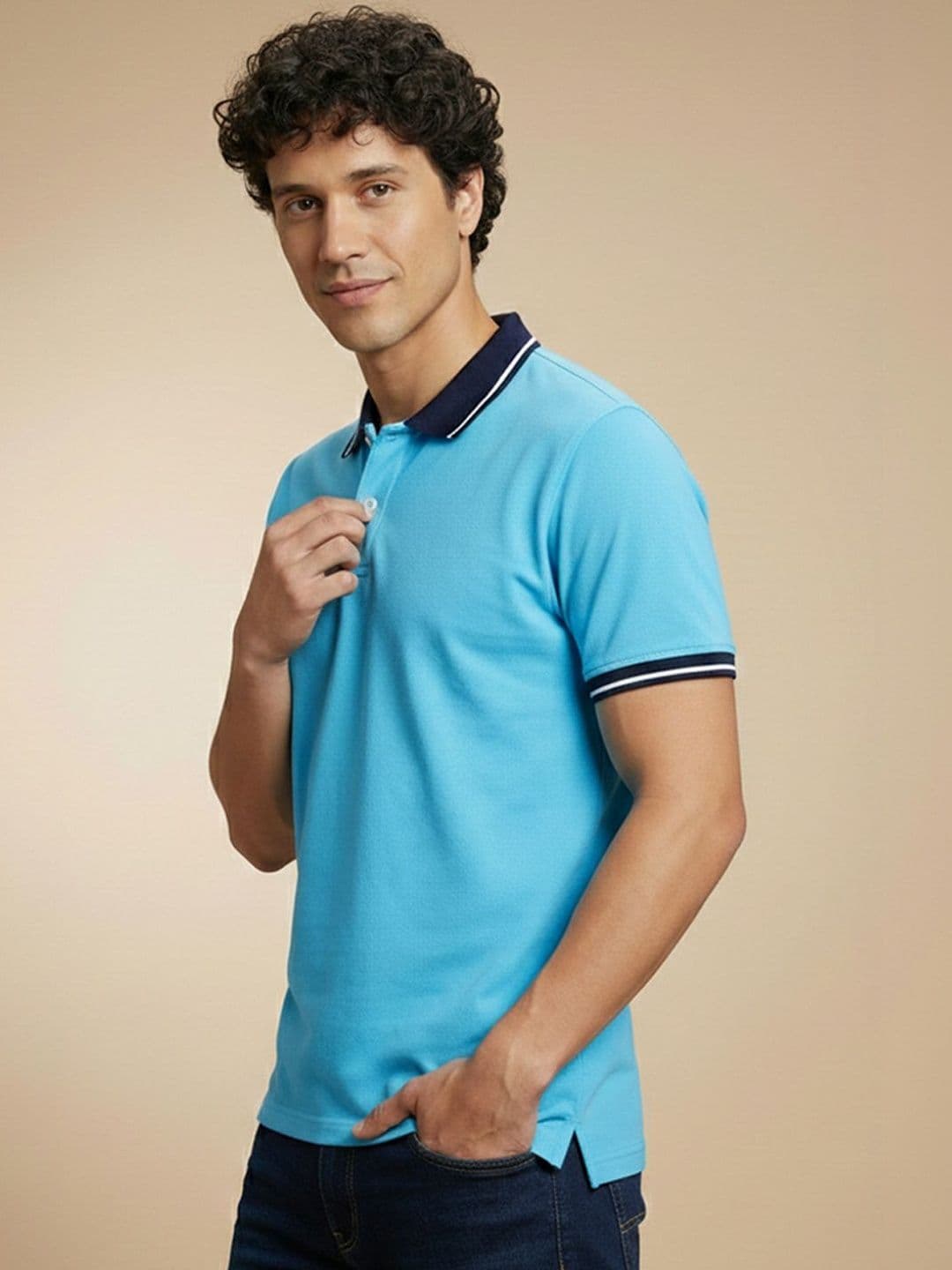 OPERATIVE Men Polo Collar T-shirt - view 1