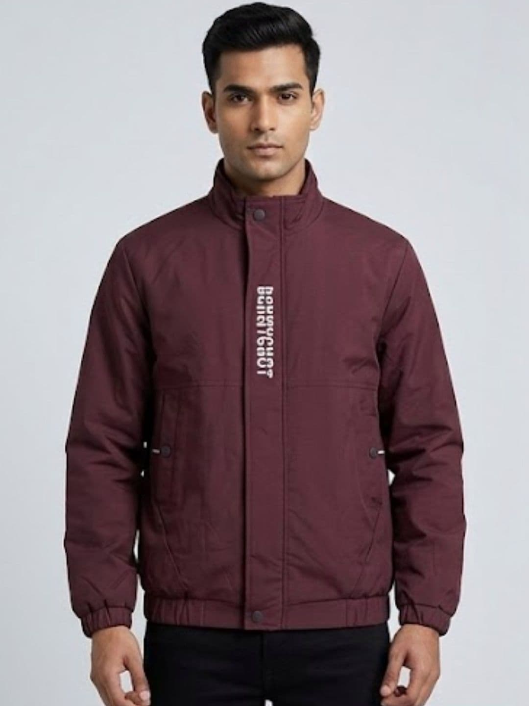 MIA FASHION Men Typography Bomber Jacket - view 1