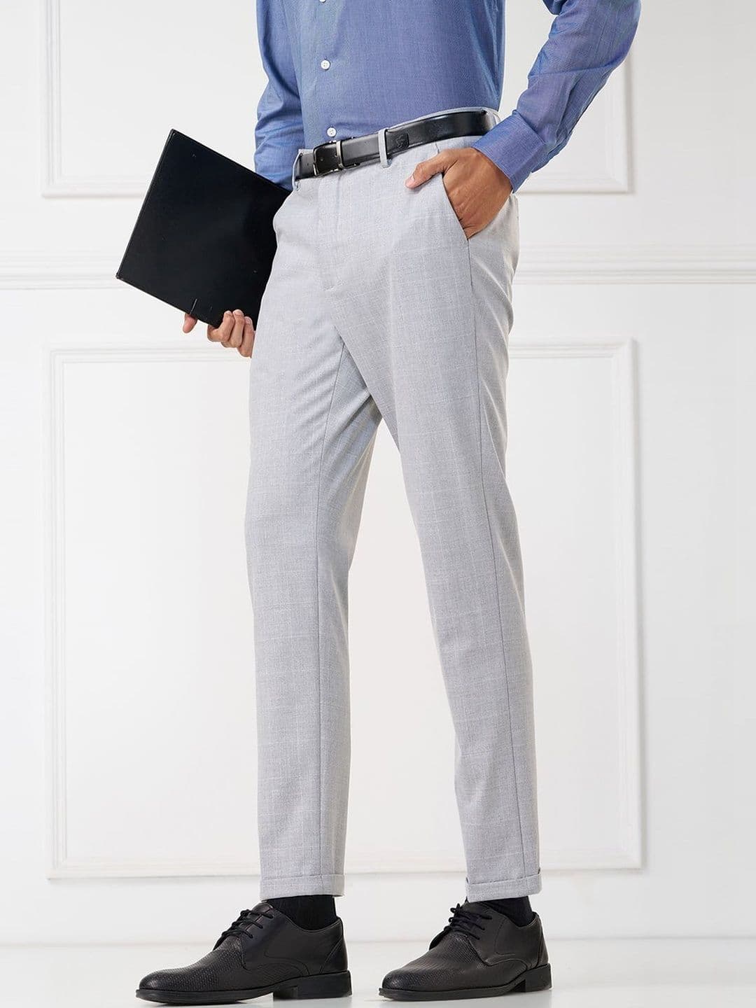 Peregrine by Pantaloons Men Trousers - view 1