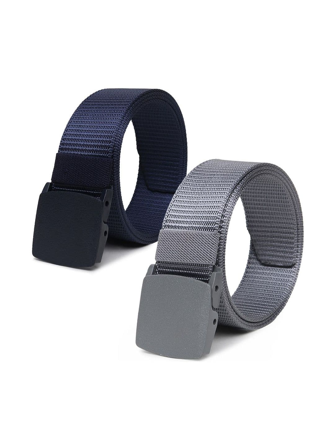 The Roadster Lifestyle Co Men Set Of 2 Textured Formal Belts - view 1