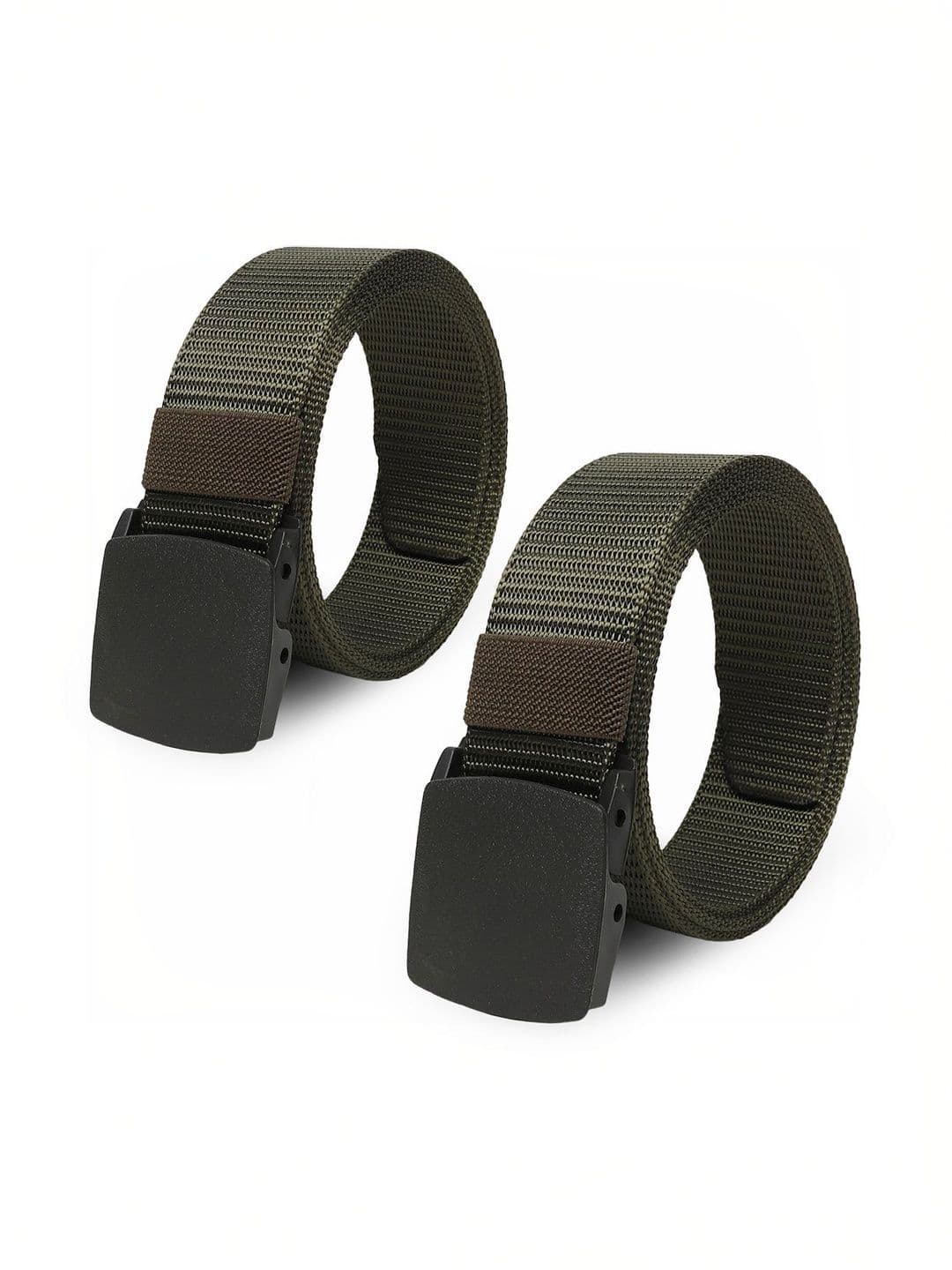 The Roadster Lifestyle Co Men Set Of 2 Textured Formal Belts - view 1