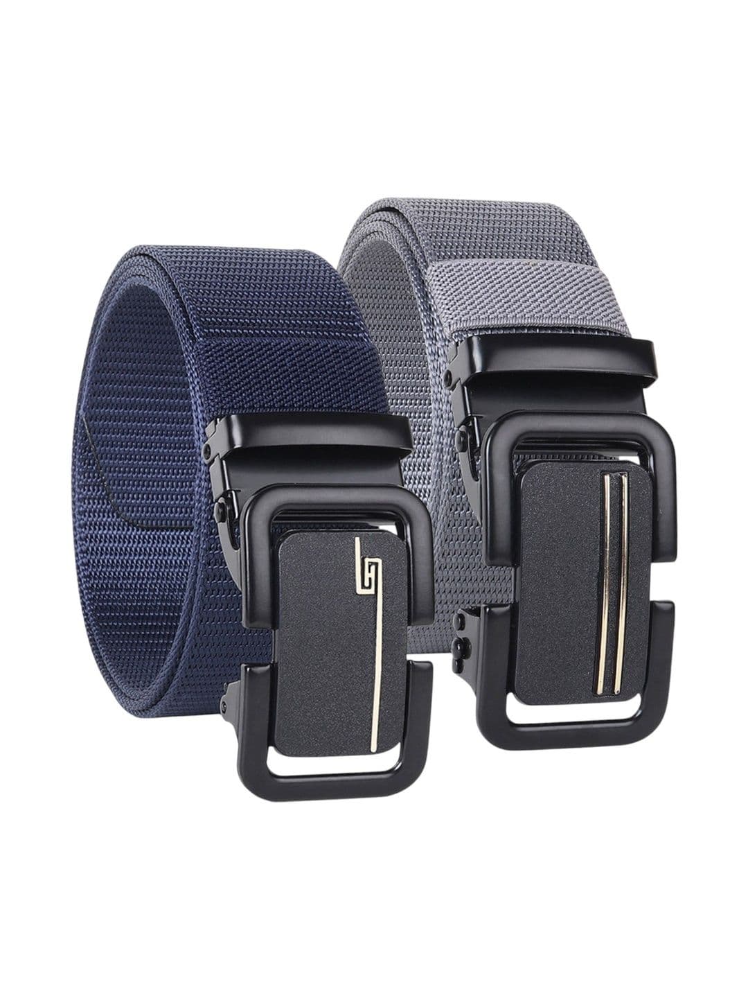 The Roadster Lifestyle Co Men Set Of 2 Textured Formal Belts - view 1