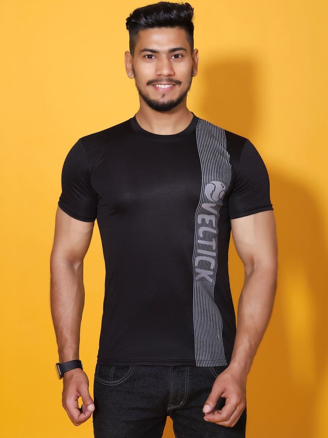 Veltick Men Typography Printed T-shirt - view 1
