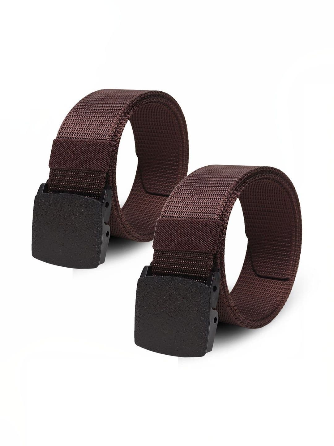 The Roadster Lifestyle Co Men Set Of 2 Textured Formal Belts - view 1