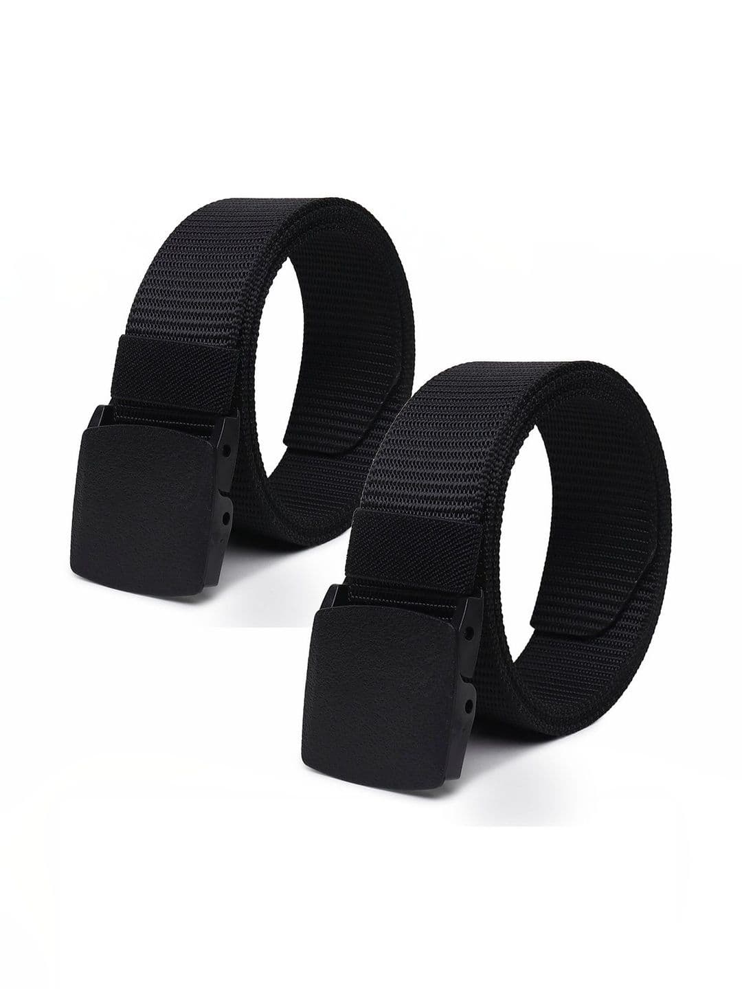 The Roadster Lifestyle Co Men Set Of 2 Textured Formal Belts - view 1