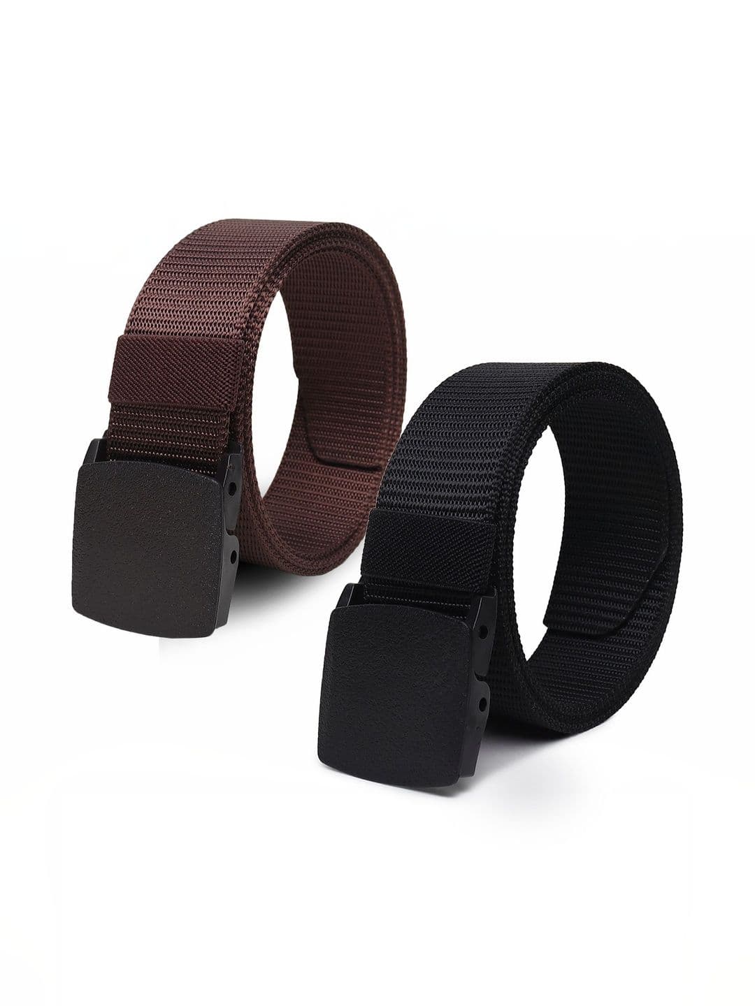 The Roadster Lifestyle Co Men Set Of 2 Textured Formal Belts - view 1