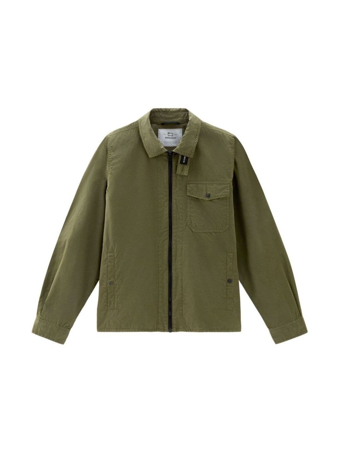 Woolrich Dark Green Camicia Oversize Jacket - view 1