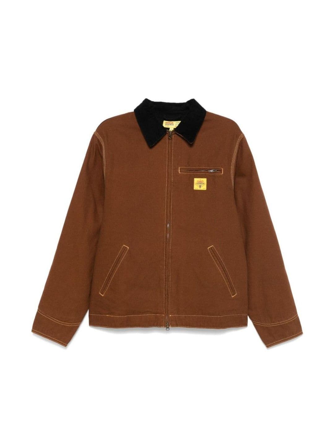 Icecream Brown Canvas Workwear Jacket - view 1