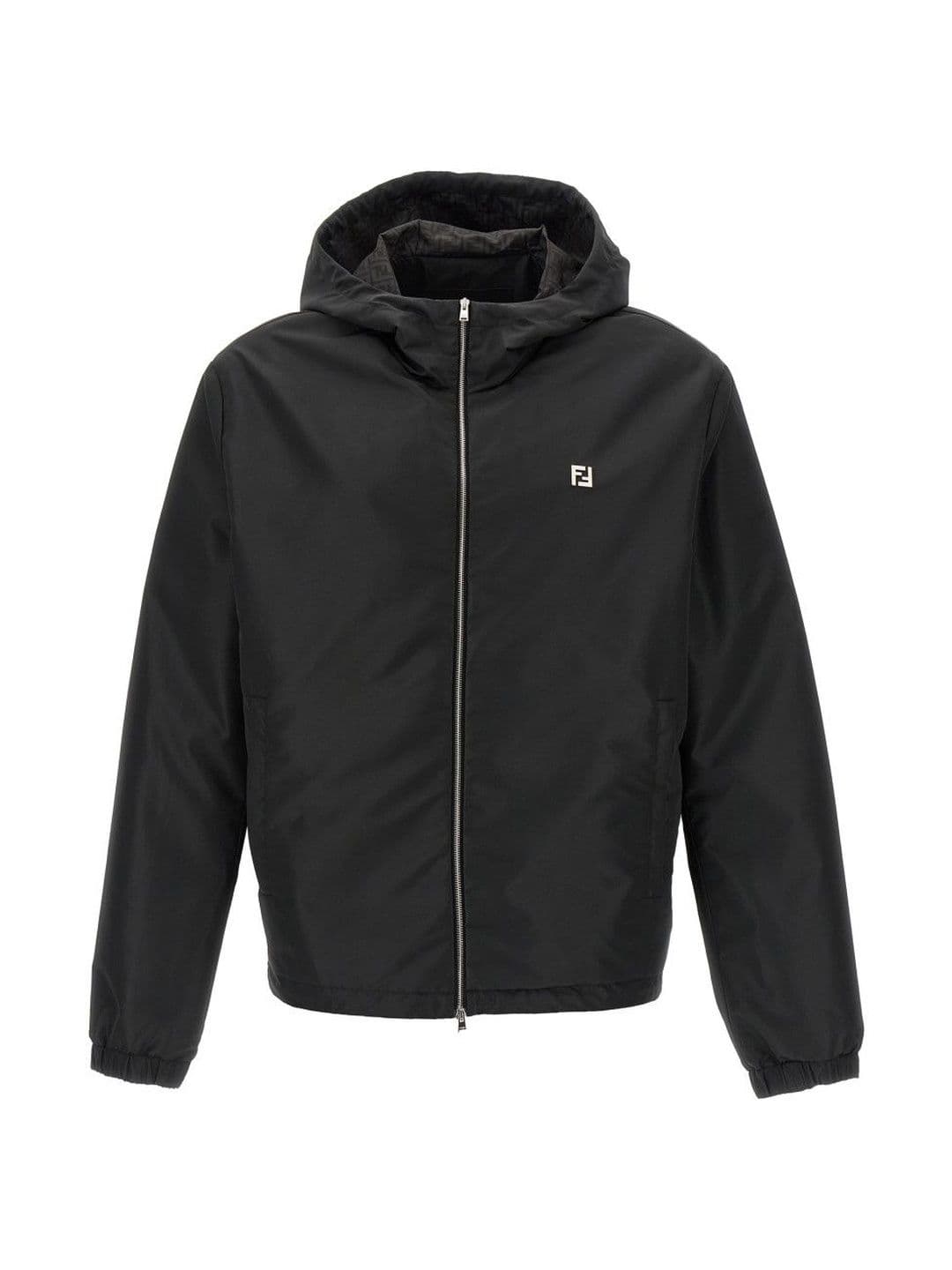 Fendi Black Logo blouson - view 1